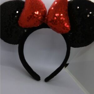 Sequin Minnie Mouse Ears Headband